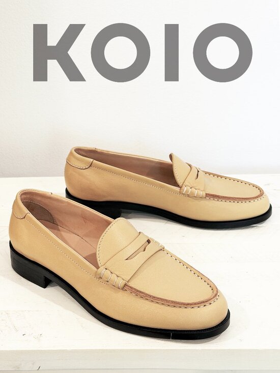 KOIO Shoes - NEW Women's Italian KOIO Brera Leather Penny Loafer, EU size 37. US 7